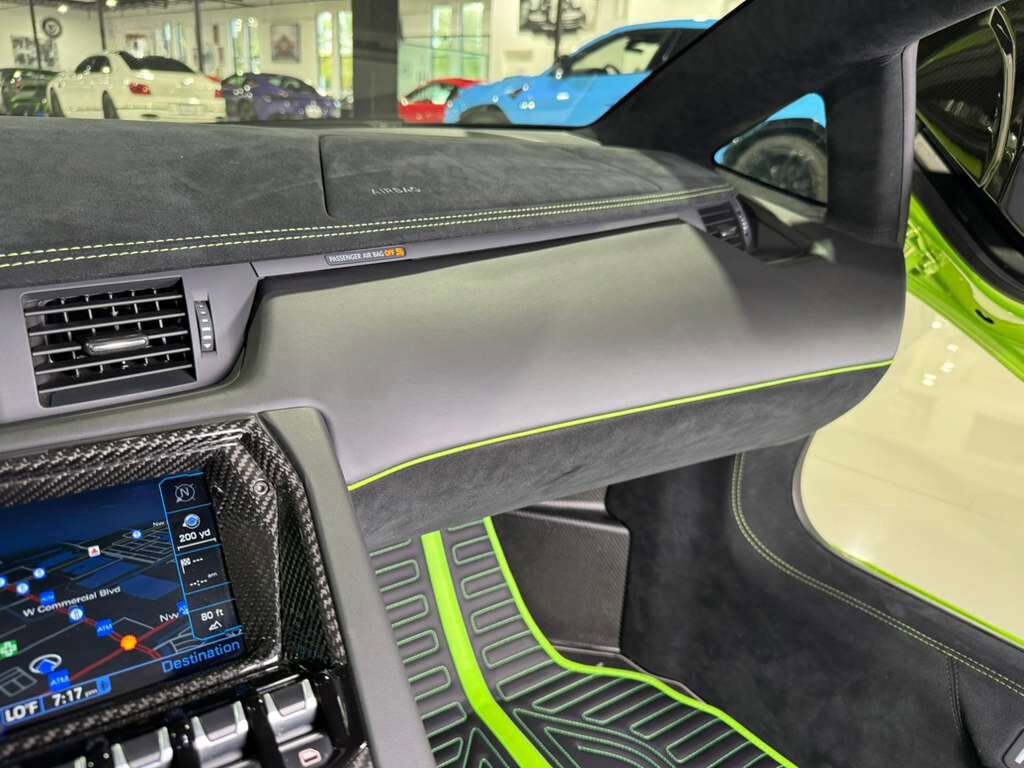 2016 Lamborghini Aventador LP 750-4 Superveloce Verde Ithaca paint, Ad Personam interior, carbon galore AND MORE!!! Fort Lauderdale FL