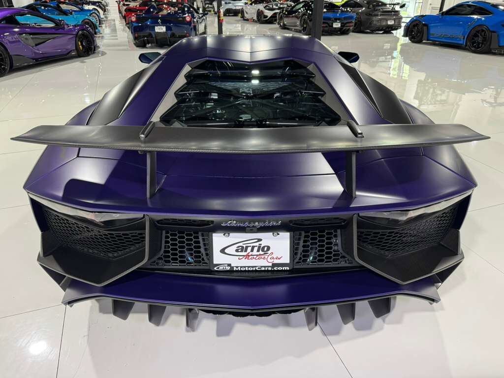 2016 Lamborghini Aventador LP 750-4 Superveloce Viola Mel paint,exposed carbon &quot;SV&quot;,Ad Personam interior,carbon galore & MORE!! Fort Lauderdale FL