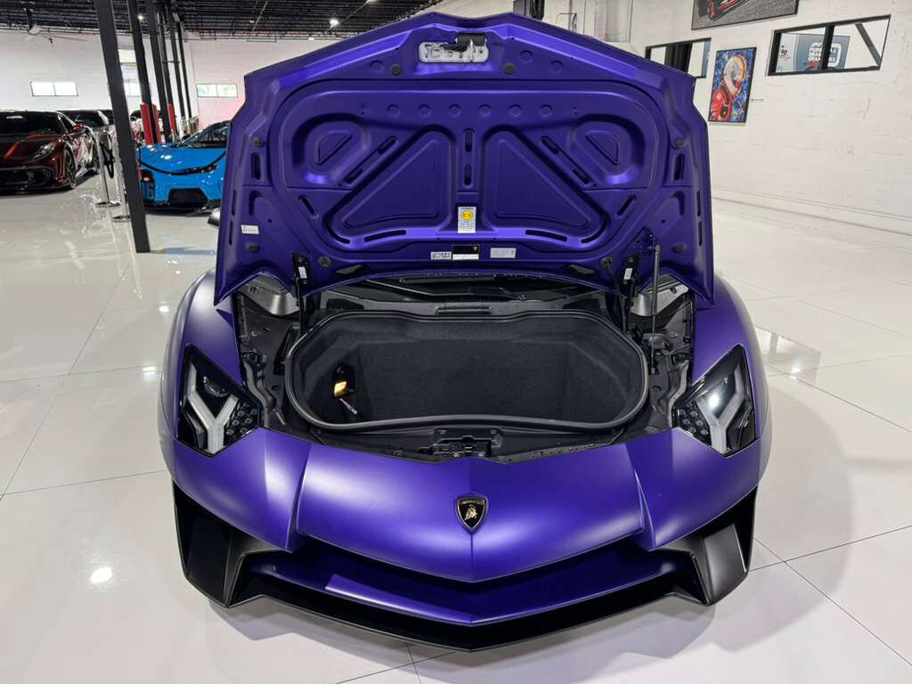 2016 Lamborghini Aventador LP 750-4 Superveloce Viola Mel paint,exposed carbon &quot;SV&quot;,Ad Personam interior,carbon galore & MORE!! Fort Lauderdale FL
