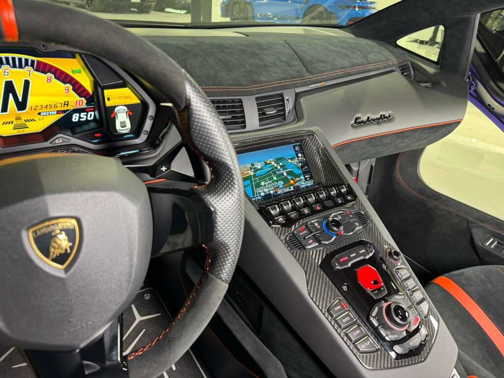 2016 Lamborghini Aventador LP 750-4 Superveloce Viola Mel paint,exposed carbon &quot;SV&quot;,Ad Personam interior,carbon galore & MORE!! Fort Lauderdale FL