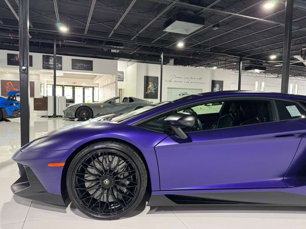 2016 Lamborghini Aventador LP 750-4 Superveloce Viola Mel paint,exposed carbon &quot;SV&quot;,Ad Personam interior,carbon galore & MORE!! Fort Lauderdale FL