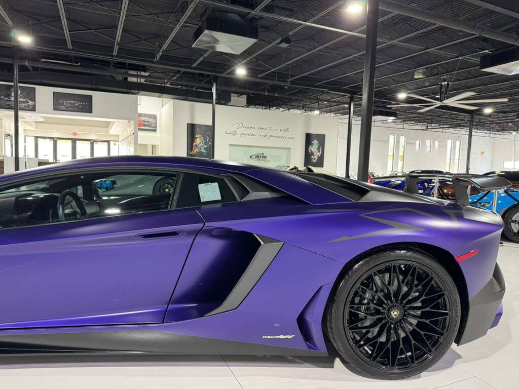 2016 Lamborghini Aventador LP 750-4 Superveloce Viola Mel paint,exposed carbon &quot;SV&quot;,Ad Personam interior,carbon galore & MORE!! Fort Lauderdale FL