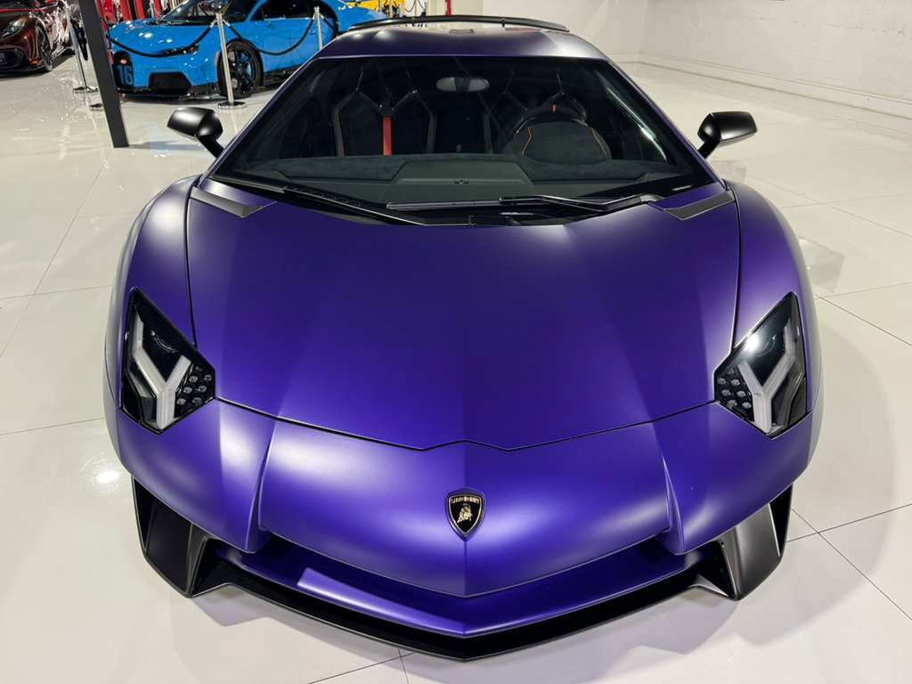 2016 Lamborghini Aventador LP 750-4 Superveloce Viola Mel paint,exposed carbon &quot;SV&quot;,Ad Personam interior,carbon galore & MORE!! Fort Lauderdale FL