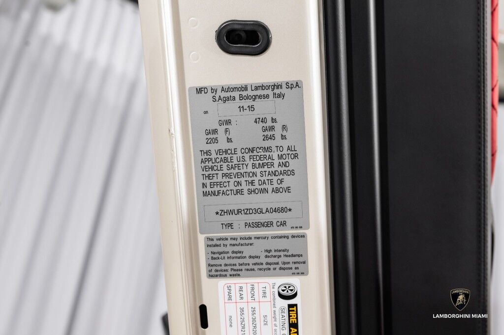 2016 Lamborghini Aventador LP700-4 Roadster North Miami Beach FL