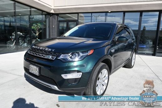 2016 Land Rover Discovery Sport HSE LUX / 4X4 / Power & Heated Leather Seats / Heated Steering Wheel / Fixed Glass Roof / Navigation / Back Up Camera / 3rd Row / Seats 7 / Keyless Entry & Start / Power Liftgate / Only 69k Miles Anchorage AK