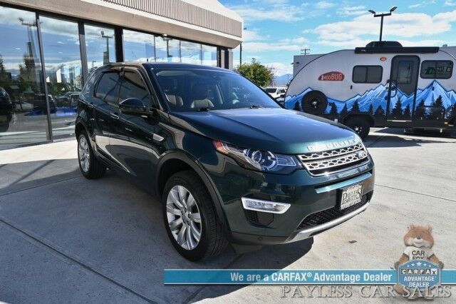 2016 Land Rover Discovery Sport HSE LUX / 4X4 / Power & Heated Leather Seats / Heated Steering Wheel / Fixed Glass Roof / Navigation / Back Up Camera / 3rd Row / Seats 7 / Keyless Entry & Start / Power Liftgate / Only 69k Miles Anchorage AK