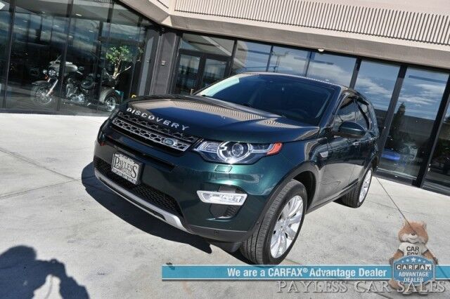 2016 Land Rover Discovery Sport HSE LUX / 4X4 / Power & Heated Leather Seats / Heated Steering Wheel / Fixed Glass Roof / Navigation / Back Up Camera / 3rd Row / Seats 7 / Keyless Entry & Start / Power Liftgate / Only 69k Miles Anchorage AK