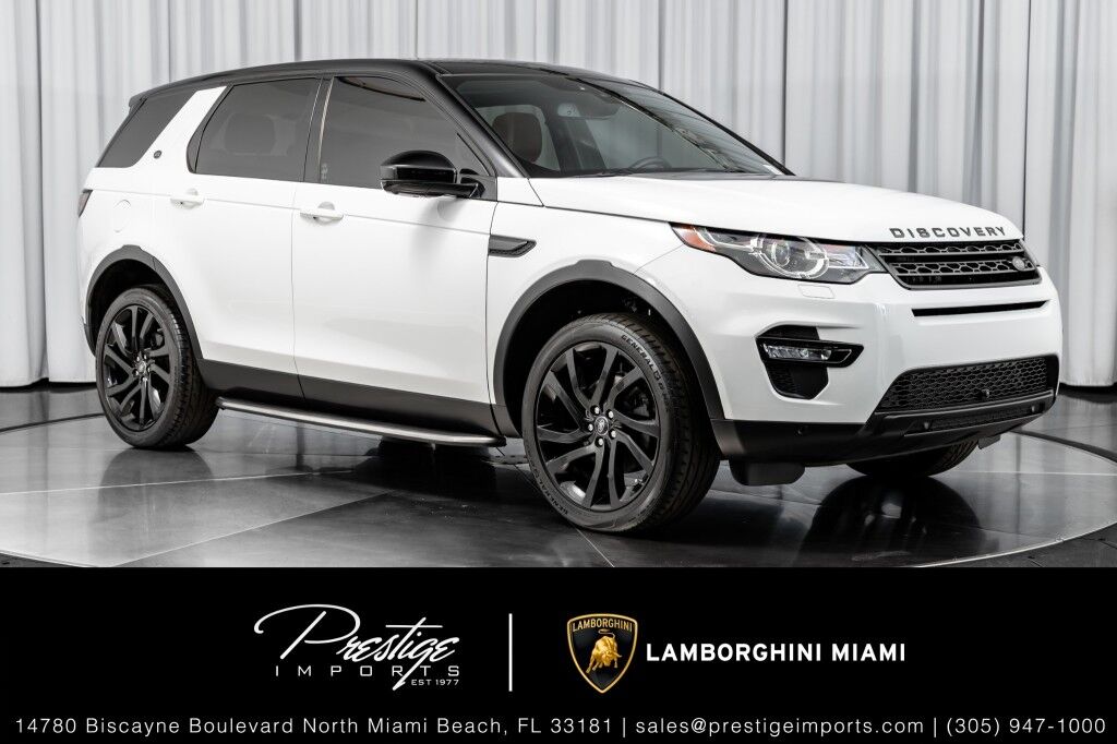 2016 Land Rover Discovery Sport HSE LUX North Miami Beach FL 2016 Land Rover Discovery Sport HSE LUX North Miami Beach FL
