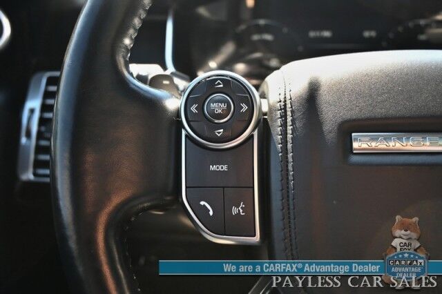 2016 Land Rover Range Rover / Supercharged 5.0L V8 LWB / 4X4 / Vission Pkg / Power & Heated Leather Seats / Heated Steering Wheel / Panoramic Sunroof / Navigation / Meridian Speakers / Blind Spot Alert / Bluetooth / Backup Camera / Tow Pkg Anchorage AK