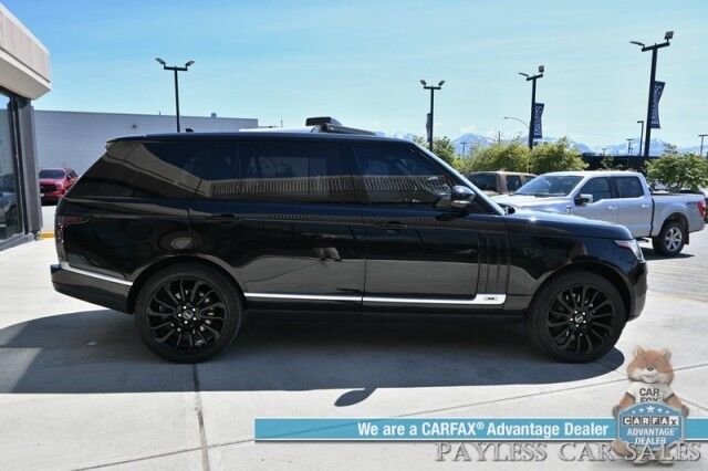 2016 Land Rover Range Rover / Supercharged 5.0L V8 LWB / 4X4 / Vission Pkg / Power & Heated Leather Seats / Heated Steering Wheel / Panoramic Sunroof / Navigation / Meridian Speakers / Blind Spot Alert / Bluetooth / Backup Camera / Tow Pkg Anchorage AK