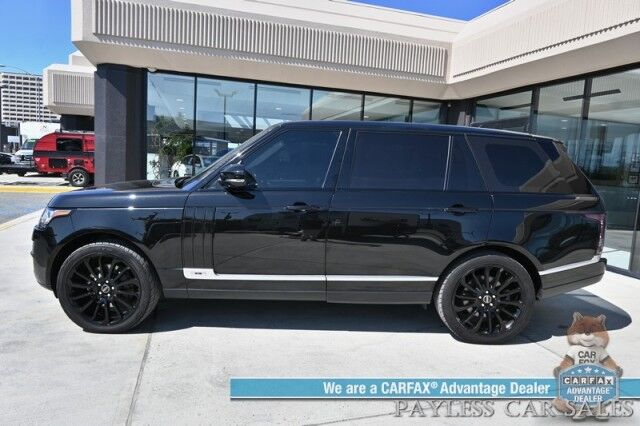 2016 Land Rover Range Rover / Supercharged 5.0L V8 LWB / 4X4 / Vission Pkg / Power & Heated Leather Seats / Heated Steering Wheel / Panoramic Sunroof / Navigation / Meridian Speakers / Blind Spot Alert / Bluetooth / Backup Camera / Tow Pkg Anchorage AK