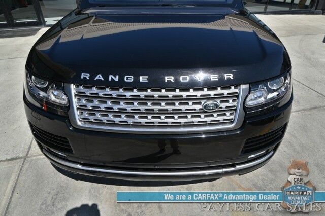 2016 Land Rover Range Rover / Supercharged 5.0L V8 LWB / 4X4 / Vission Pkg / Power & Heated Leather Seats / Heated Steering Wheel / Panoramic Sunroof / Navigation / Meridian Speakers / Blind Spot Alert / Bluetooth / Backup Camera / Tow Pkg Anchorage AK