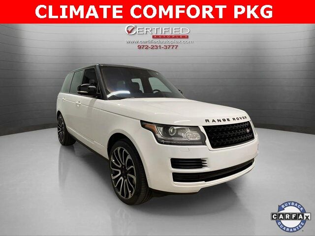 2016 Land Rover Range Rover 5.0L V8 Supercharged