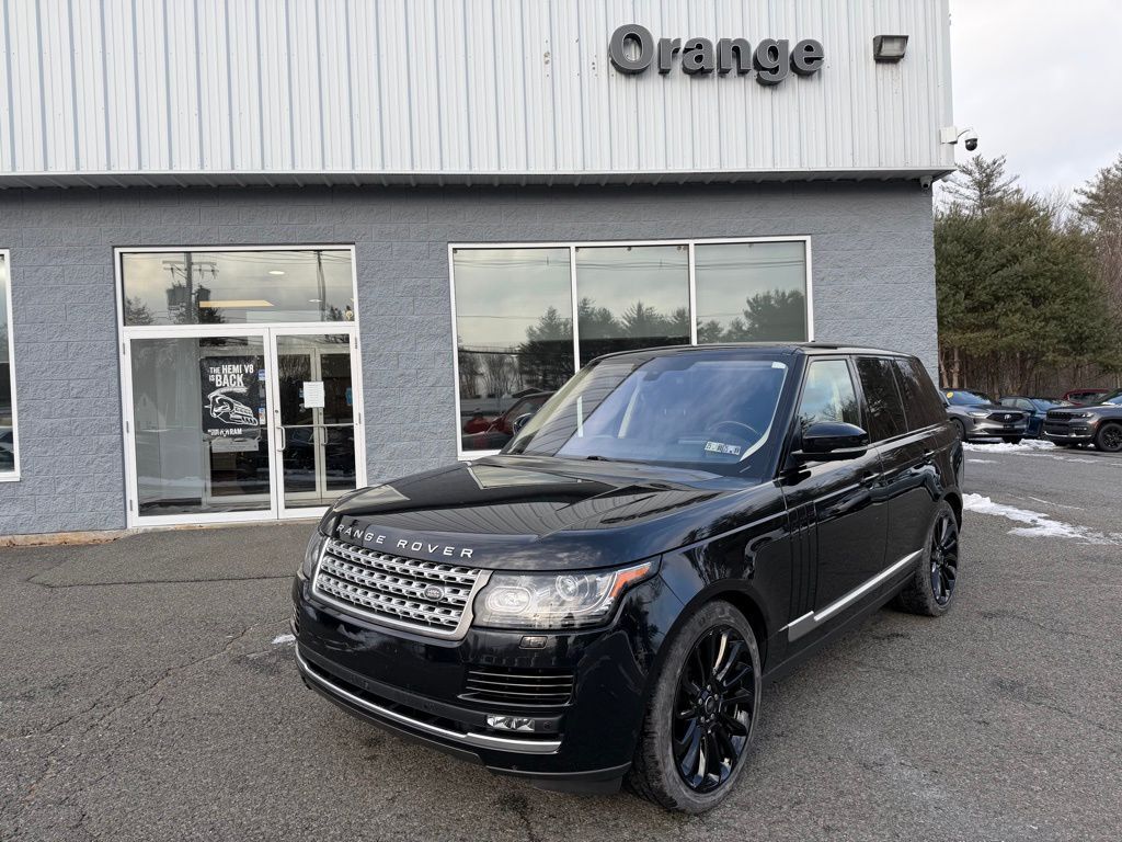 2016 Land Rover Range Rover 5.0L V8 Supercharged Orange MA