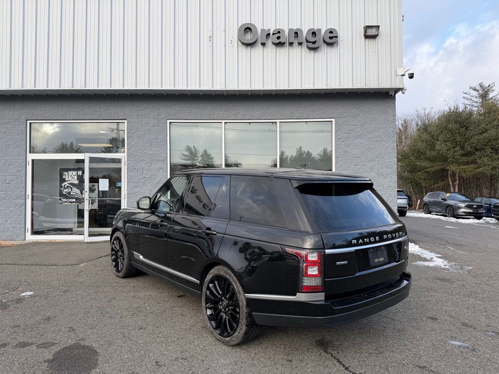 2016 Land Rover Range Rover 5.0L V8 Supercharged Orange MA