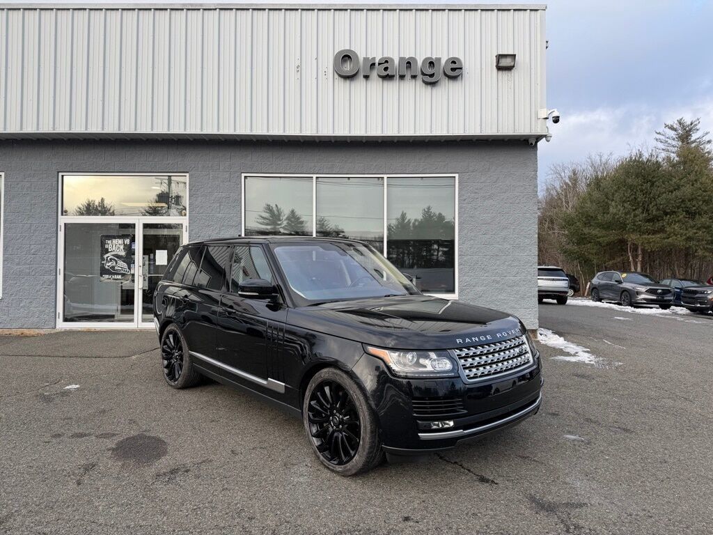 2016 Land Rover Range Rover 5.0L V8 Supercharged Orange MA