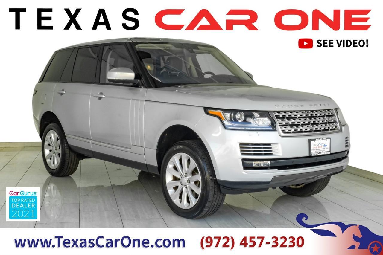 2016 Land Rover Range Rover HSE DIESEL 4WD HEADUP DISPLAY BLIND SPOT ASSIST NAVIGATION PANOR