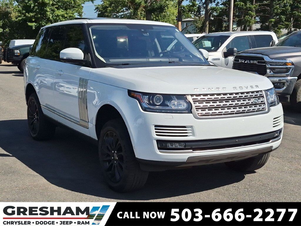 2016 Land Rover Range Rover HSE