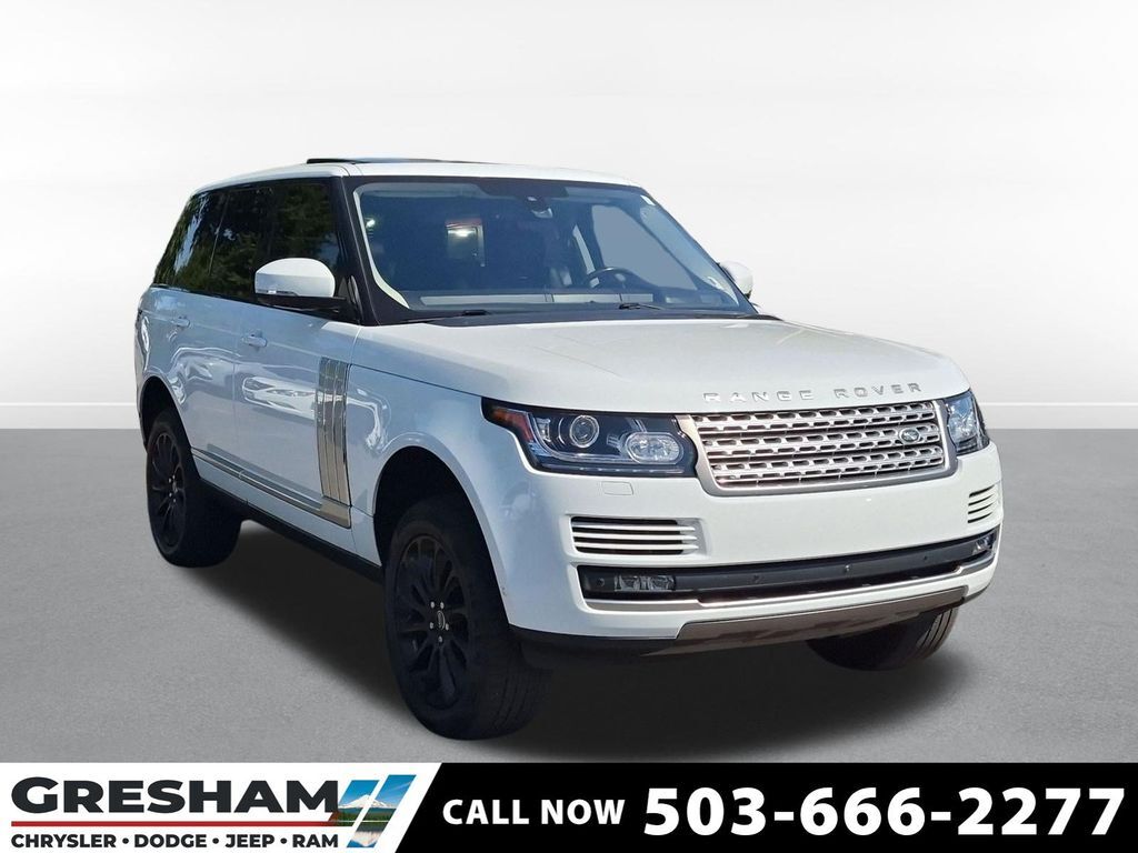 2016 Land Rover Range Rover HSE