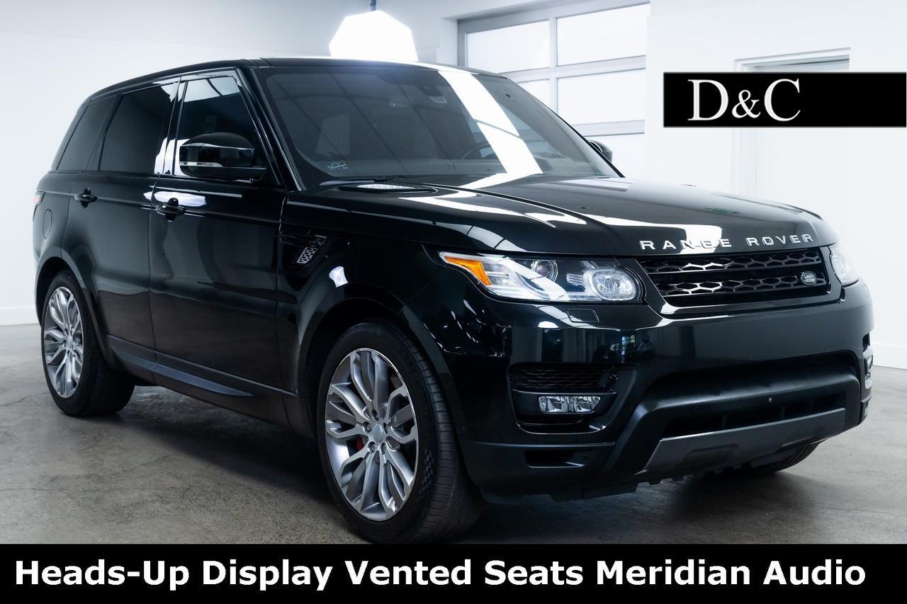 2016 Land Rover Range Rover Sport 5.0L V8 Supercharged Heads-Up Display Vented Seats Meridian Audio Portland OR
