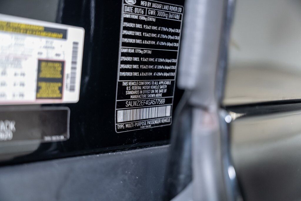 2016 Land Rover Range Rover Sport 5.0L V8 Supercharged SVR Ft Lauderdale FL