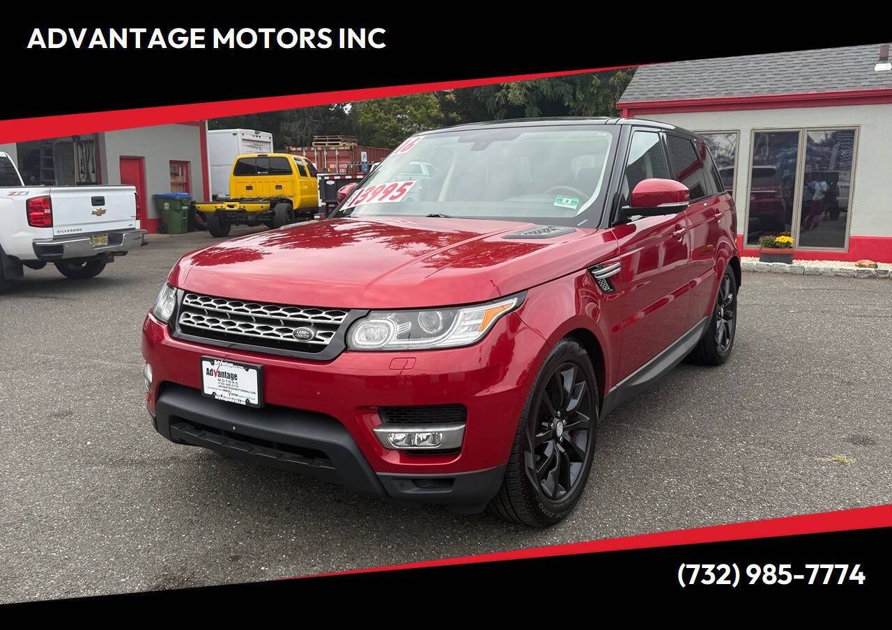 2016 Land Rover Range Rover Sport HSE AWD 4dr SUV Edison NJ