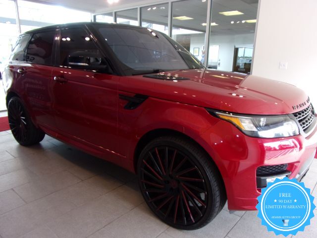 2016 Land Rover Range Rover Sport HSE LIMITED EDITION RED ROSSO INTERIOR
