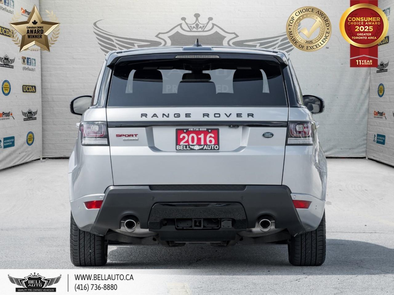 2016 Land Rover Range Rover Sport Td6 HSE | 20"GLOSSBLACKWHEELS | HUD | PARKASSIST | PANO | WOODTRIM | POWER&MEMORYSEAT | NOACCIDENT Toronto ON