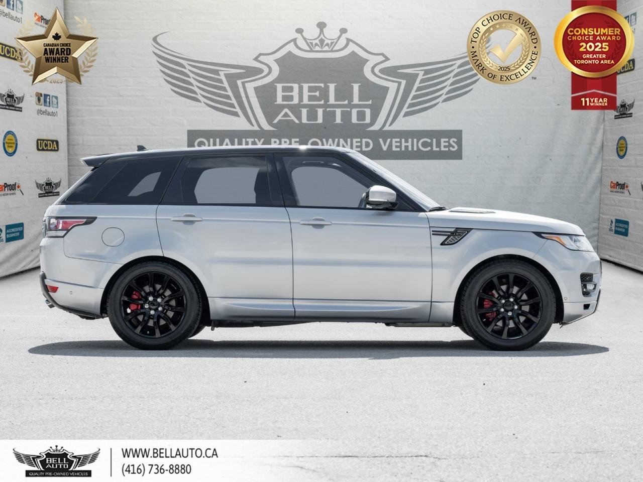 2016 Land Rover Range Rover Sport Td6 HSE | 20"GLOSSBLACKWHEELS | HUD | PARKASSIST | PANO | WOODTRIM | POWER&MEMORYSEAT | NOACCIDENT Toronto ON