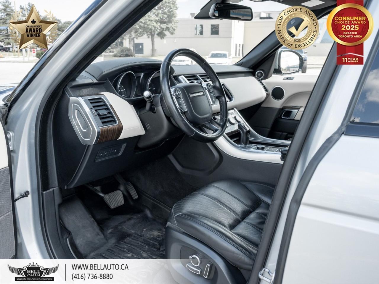 2016 Land Rover Range Rover Sport Td6 HSE | 20"GLOSSBLACKWHEELS | HUD | PARKASSIST | PANO | WOODTRIM | POWER&MEMORYSEAT | NOACCIDENT Toronto ON