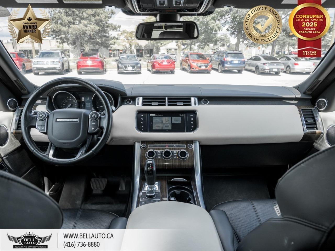 2016 Land Rover Range Rover Sport Td6 HSE | 20"GLOSSBLACKWHEELS | HUD | PARKASSIST | PANO | WOODTRIM | POWER&MEMORYSEAT | NOACCIDENT Toronto ON
