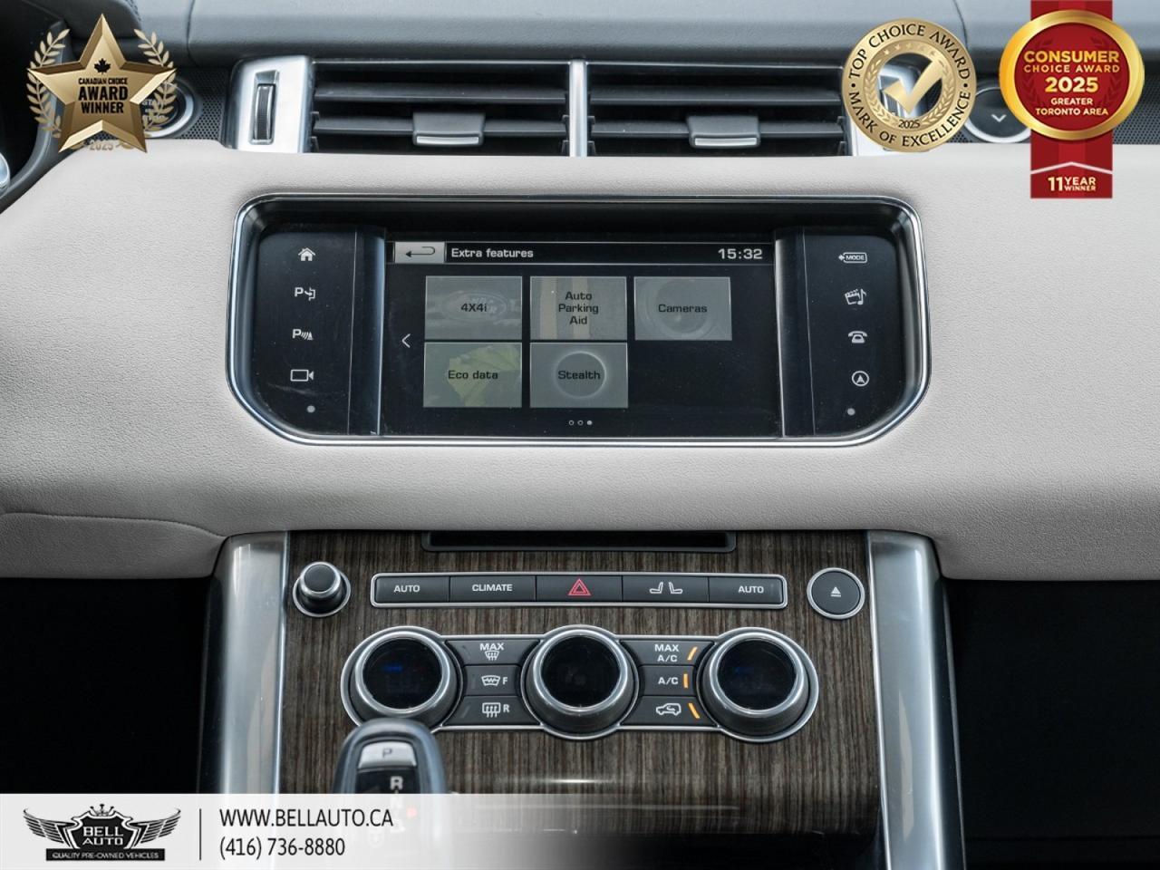2016 Land Rover Range Rover Sport Td6 HSE | 20"GLOSSBLACKWHEELS | HUD | PARKASSIST | PANO | WOODTRIM | POWER&MEMORYSEAT | NOACCIDENT Toronto ON