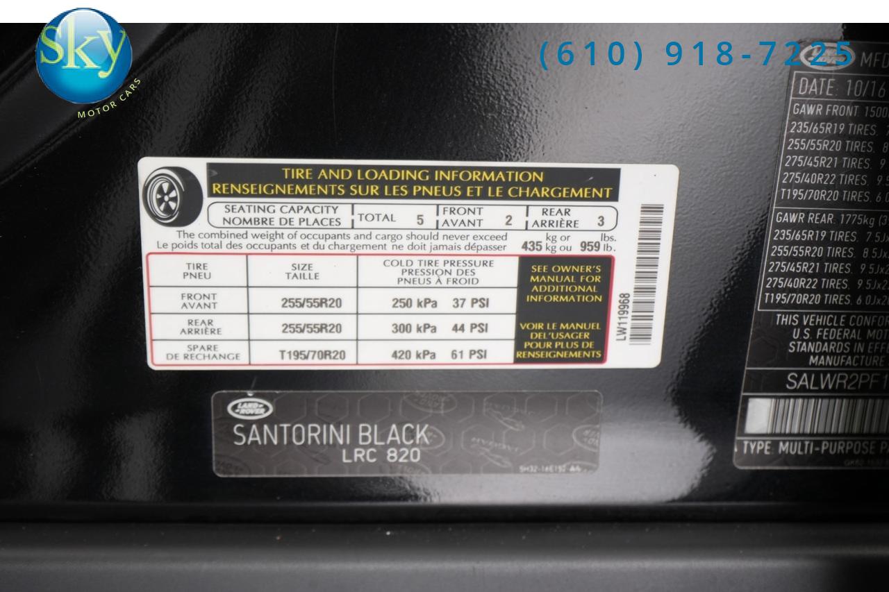 2016 Land Rover Range Rover Sport V6 HSE 4WD $25k+ In Service Receipts West Chester PA