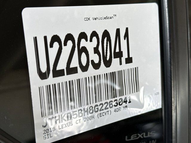 2016 Lexus CT 200h Hybrid San Antonio TX