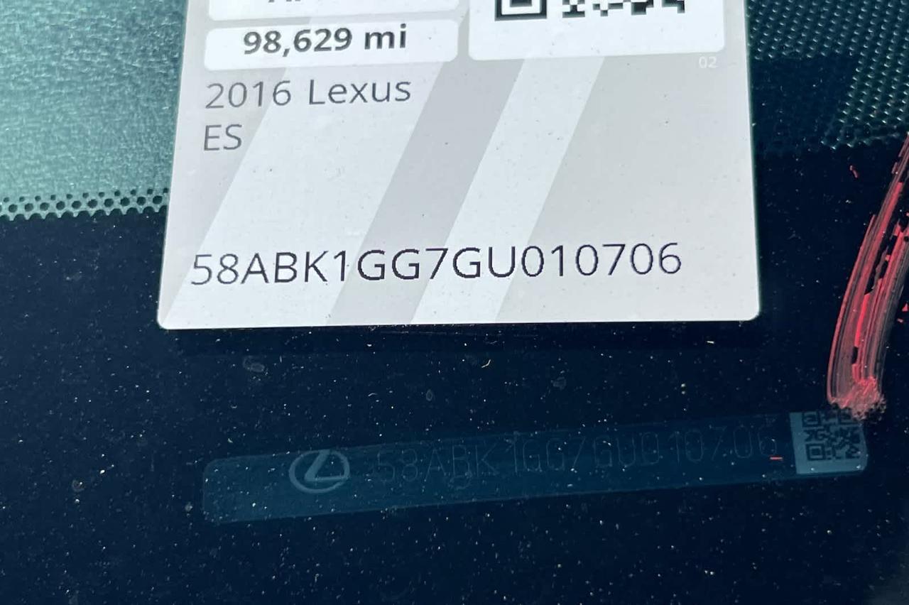 2016 Lexus ES 350 Roseville CA