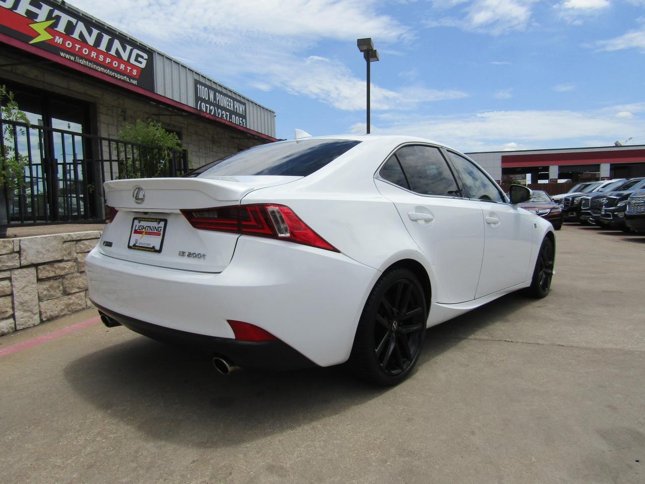 2016 Lexus IS 200t 4dr Sdn Grand Prairie TX