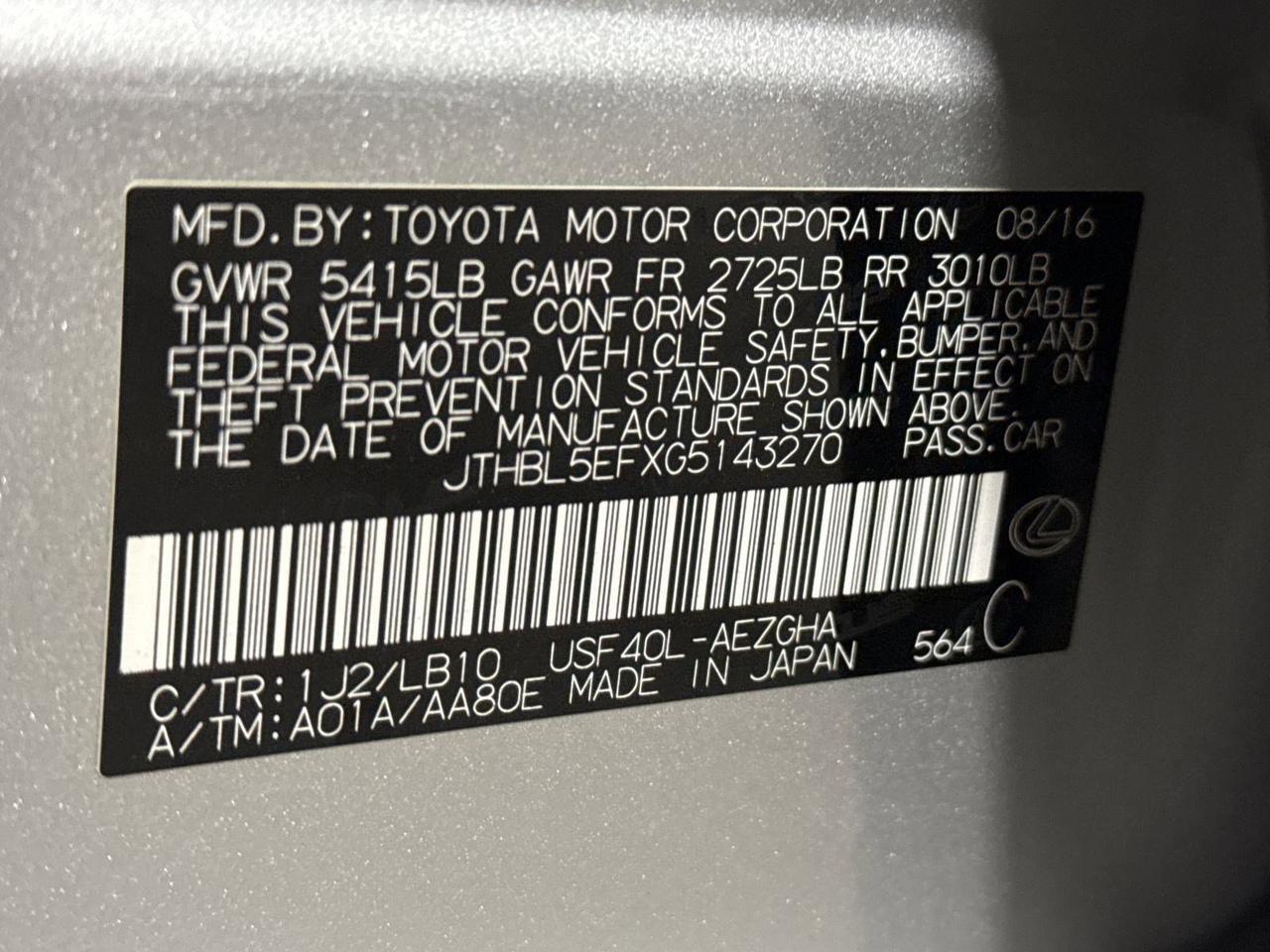 2016 Lexus LS 460 San Antonio TX