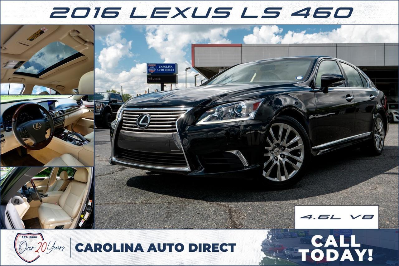 2016 Lexus LS 460 / 4.6L V8 / Comfort Package / Sunroof!