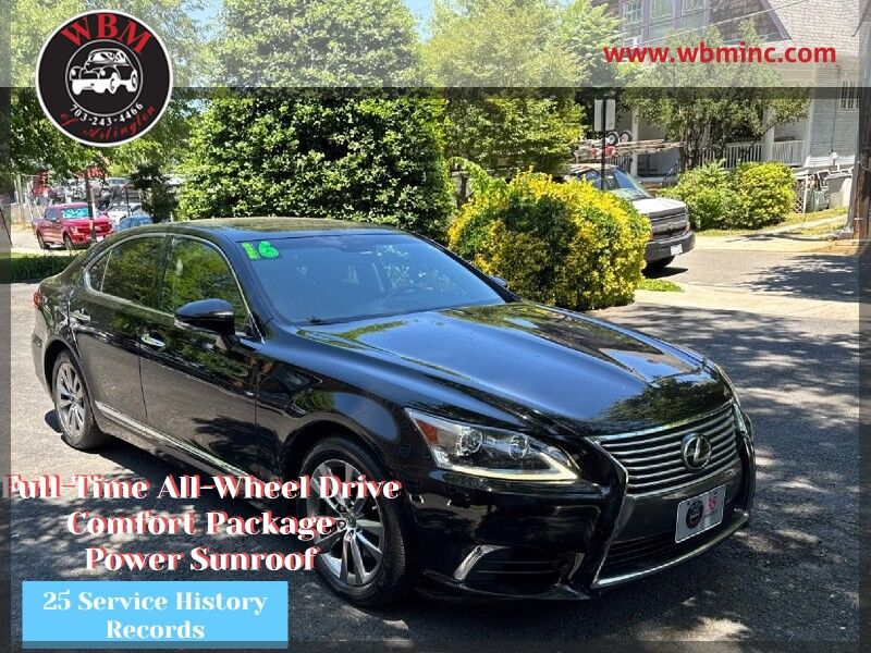 2016 Lexus LS 460 AWD AWD w/ Comfort Package