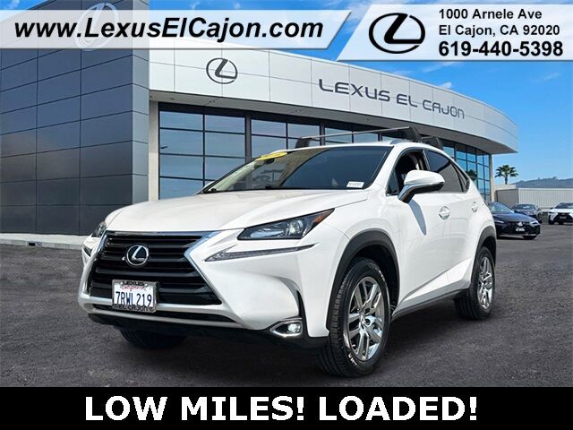 2016 Lexus NX 200t San Diego County CA