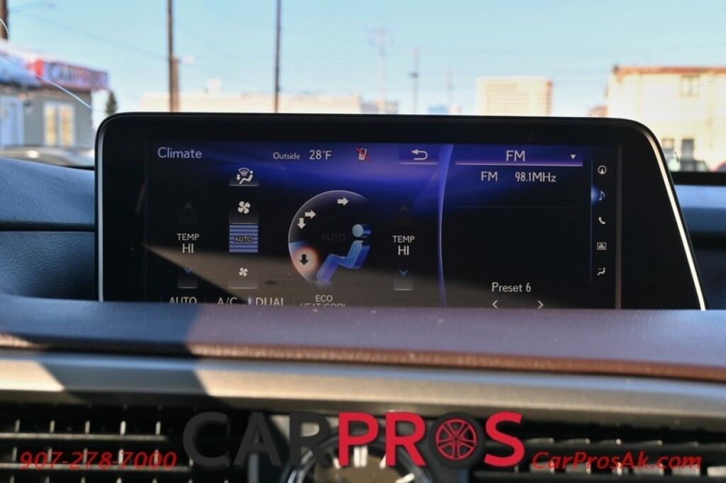 2016 Lexus RX 350 AWD - 3.5L V6 - Luxury Package - Heated and Cooled Leather Seats - Heated Steering Wheel - Heads Up Display - NAV - Mark Levinson Premium Audio - Panoramic Sunroof - Blind Spot Monitor & Lane Departure Alert - Park Sensors Anchorage AK