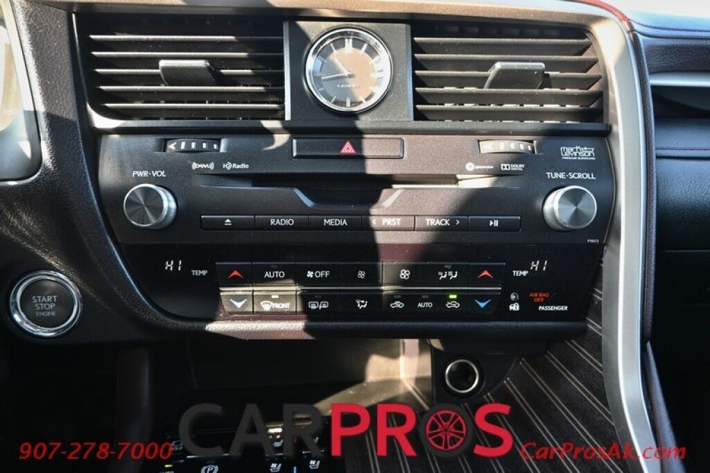 2016 Lexus RX 350 AWD - 3.5L V6 - Luxury Package - Heated and Cooled Leather Seats - Heated Steering Wheel - Heads Up Display - NAV - Mark Levinson Premium Audio - Panoramic Sunroof - Blind Spot Monitor & Lane Departure Alert - Park Sensors Anchorage AK