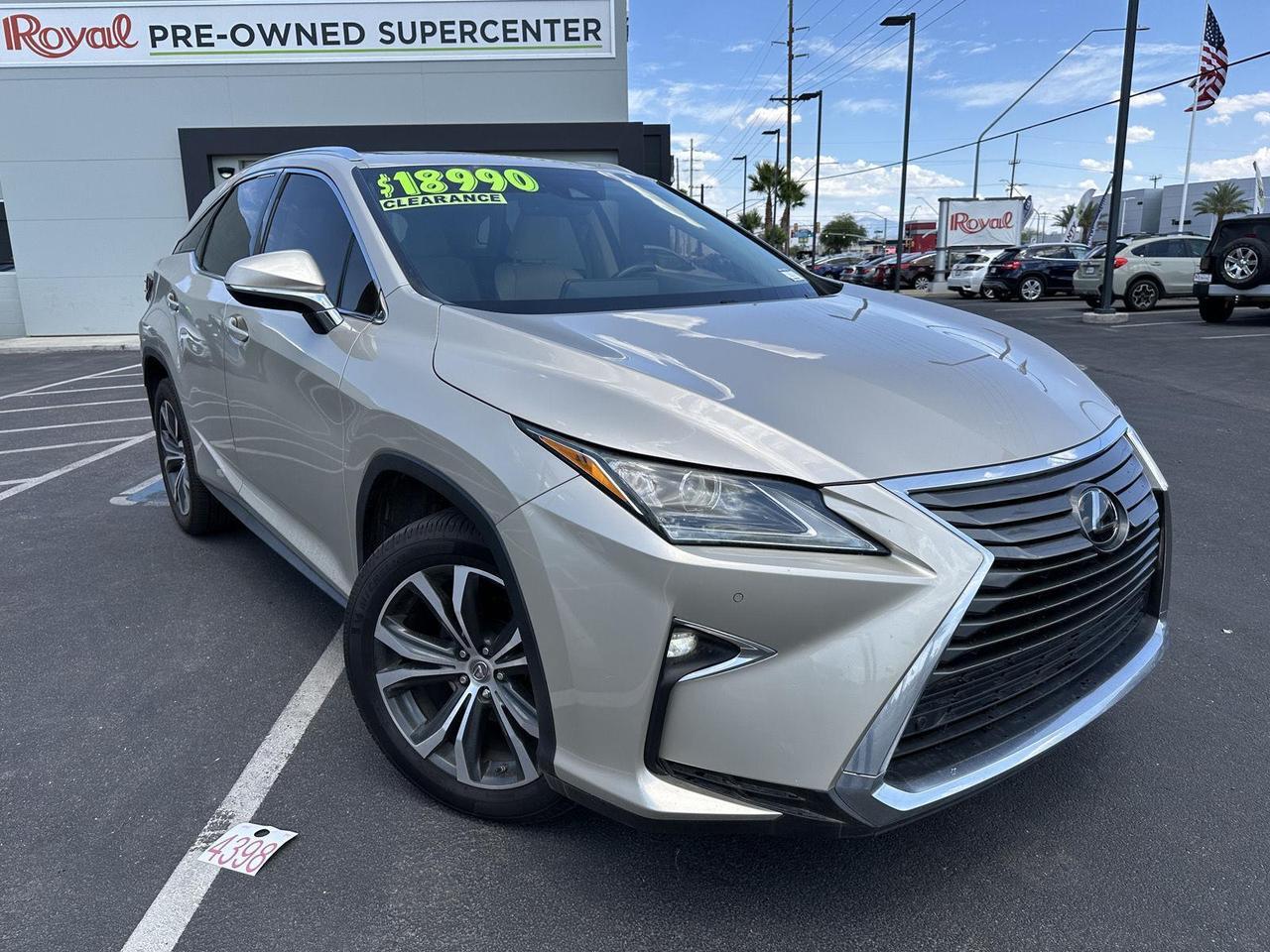 2016 Lexus RX 350 F Sport Tucson AZ