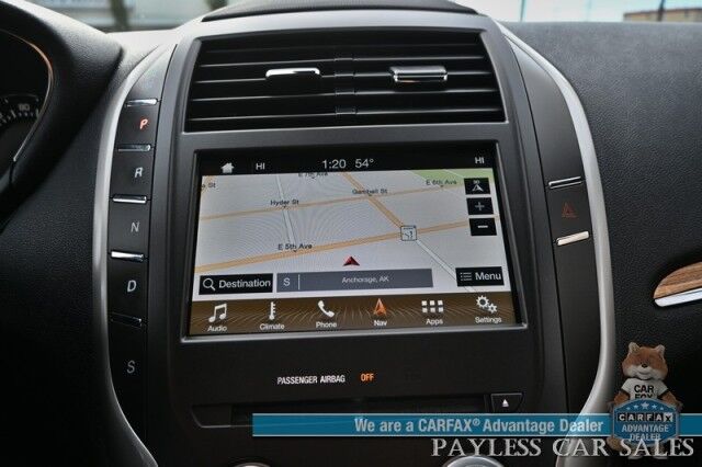 2016 Lincoln MKC Select Plus / AWD / Climate Pkg / Auto Start / Power & Heated Leather Seats / Heated Steering Wheel / Panoramic Sunroof / Navigation / Blind Spot Alert / Bluetooth / Back Up Camera / 26 MPG / Only 64k Miles Anchorage AK