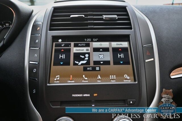 2016 Lincoln MKC Select Plus / AWD / Climate Pkg / Auto Start / Power & Heated Leather Seats / Heated Steering Wheel / Panoramic Sunroof / Navigation / Blind Spot Alert / Bluetooth / Back Up Camera / 26 MPG / Only 64k Miles Anchorage AK