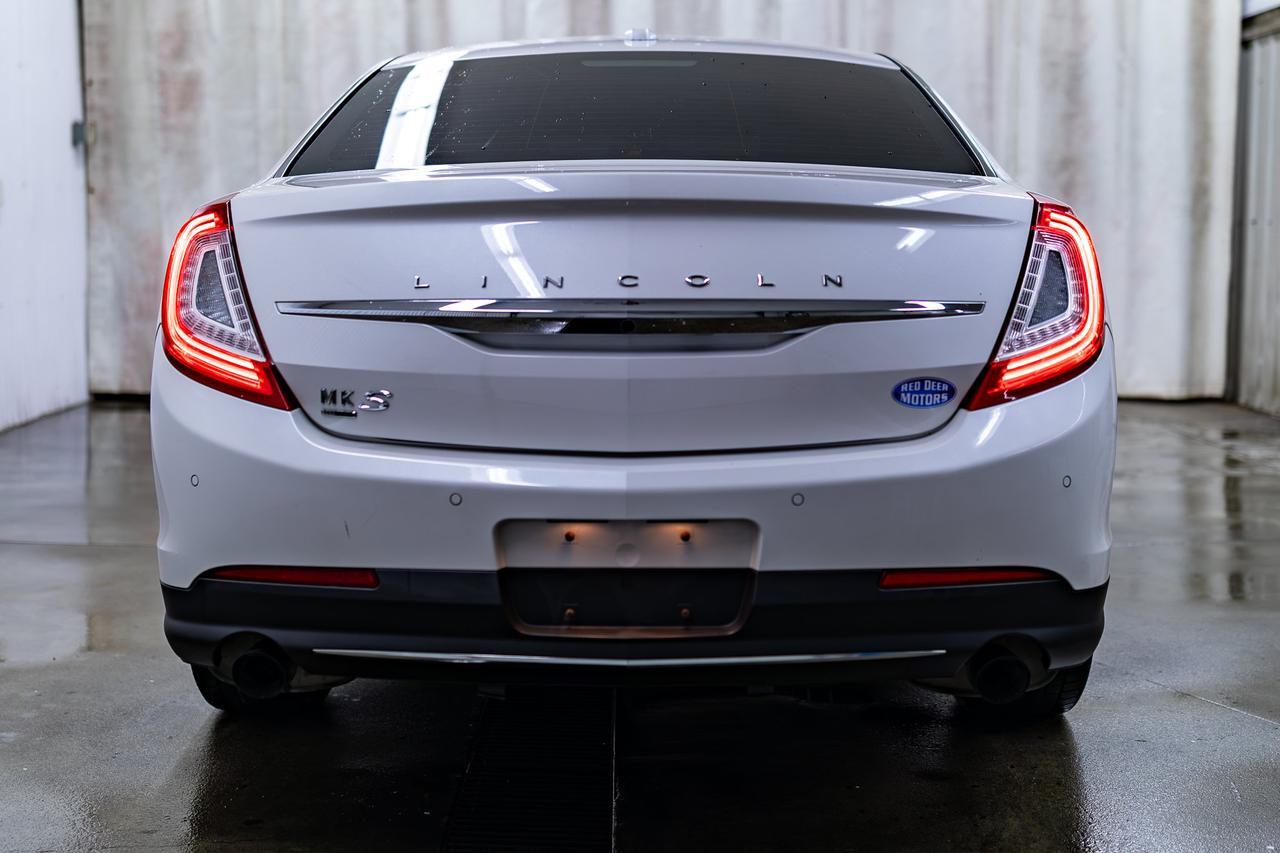 2016 Lincoln MKS AWD EcoBoost Leather Roof Nav Red Deer AB