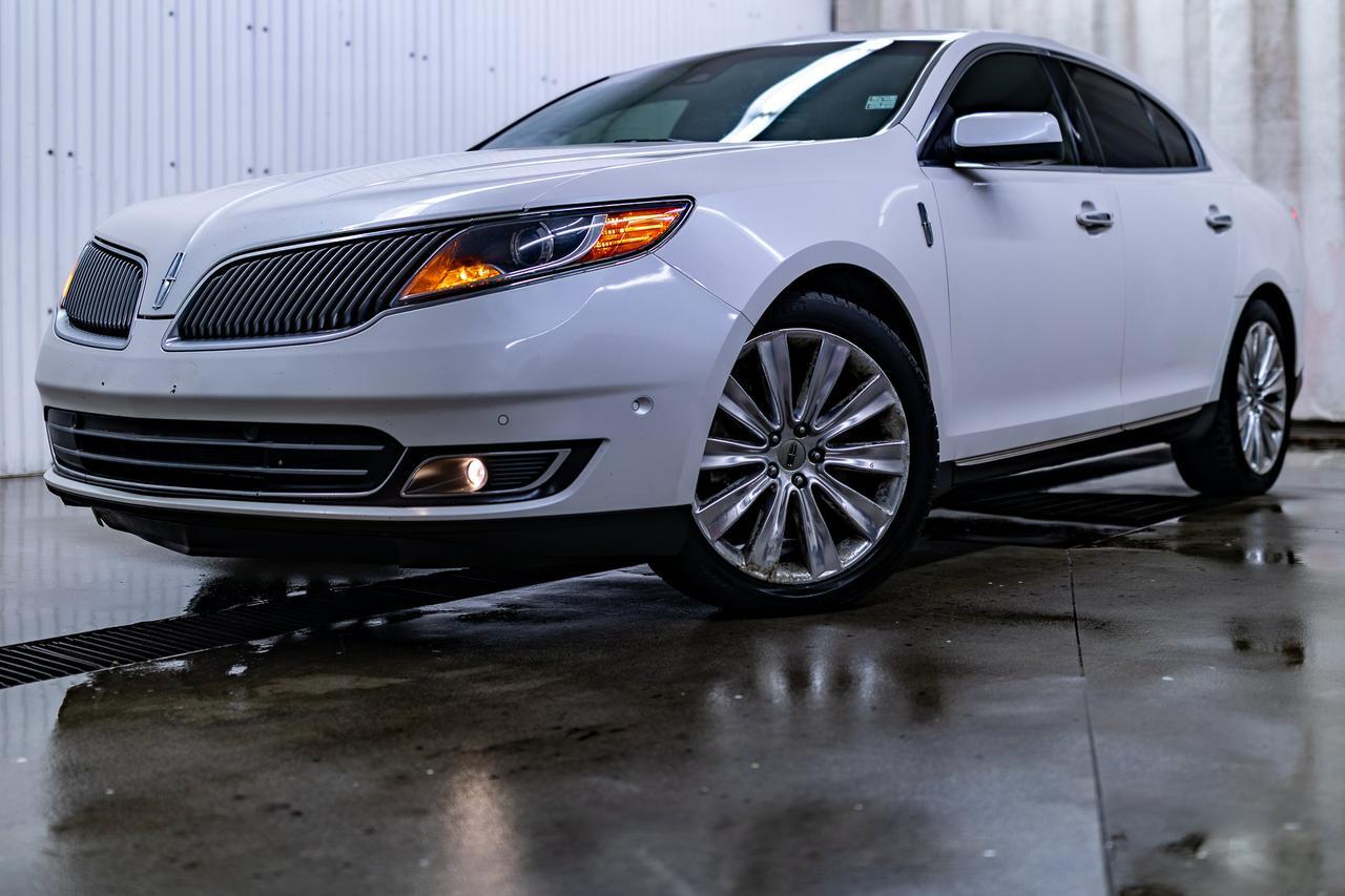 2016 Lincoln MKS AWD EcoBoost Leather Roof Nav Red Deer AB