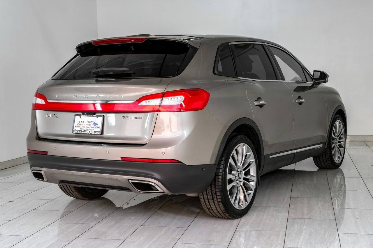 2016 Lincoln MKX RESERVE DRIVER ASSIST PKG BLIND SPOT LANE KEEP ASSIST NAVIGATION Carrollton TX