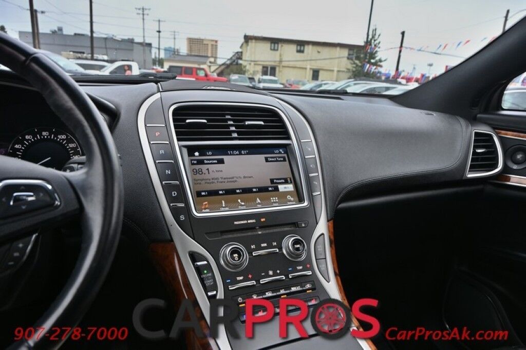 2016 Lincoln MKX Reserve - AWD - Climate, Technology & Driver Assist Pkg - Auto Start - Power Heated & Cooled Leather Seats - Heated Steering Wheel - Adaptive Cruise Control - Navigation - Panoramic Vista Roof - Blind Spot & Lane Keep Assist - Back Up Camera Anchorage AK