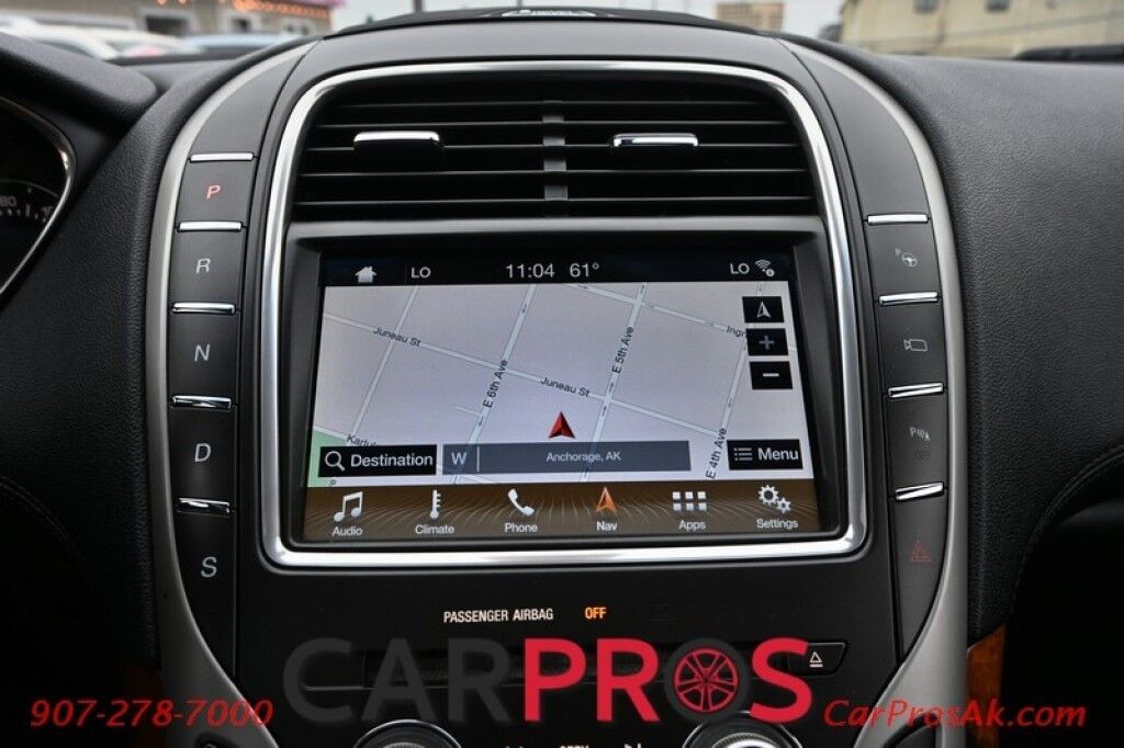 2016 Lincoln MKX Reserve - AWD - Climate, Technology & Driver Assist Pkg - Auto Start - Power Heated & Cooled Leather Seats - Heated Steering Wheel - Adaptive Cruise Control - Navigation - Panoramic Vista Roof - Blind Spot & Lane Keep Assist - Back Up Camera Anchorage AK
